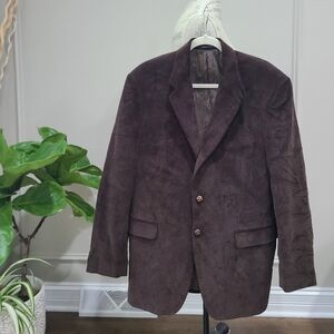 Lauren Ralph Lauren men's blazer Corduroy sz.42 R brown